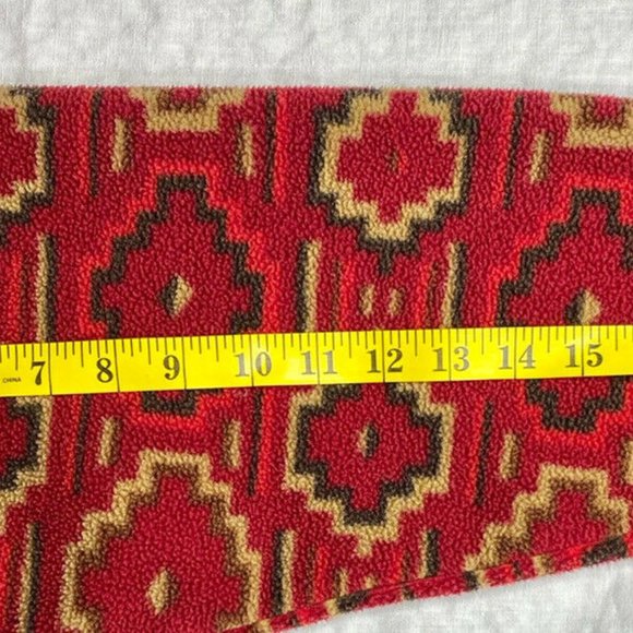 Patagonia XS Synchilla Fleece Jacket Snap-T Red Fa - Picture 11 of 11